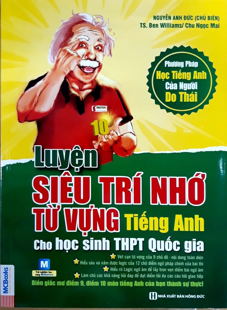 Fahasa - Luyện Siêu Trí Nhớ Từ Vựng Tiếng Anh Dành Cho Học Sinh THPT Quốc Gia (Tặng Kèm Ebook) (Tái Bản 2018)
