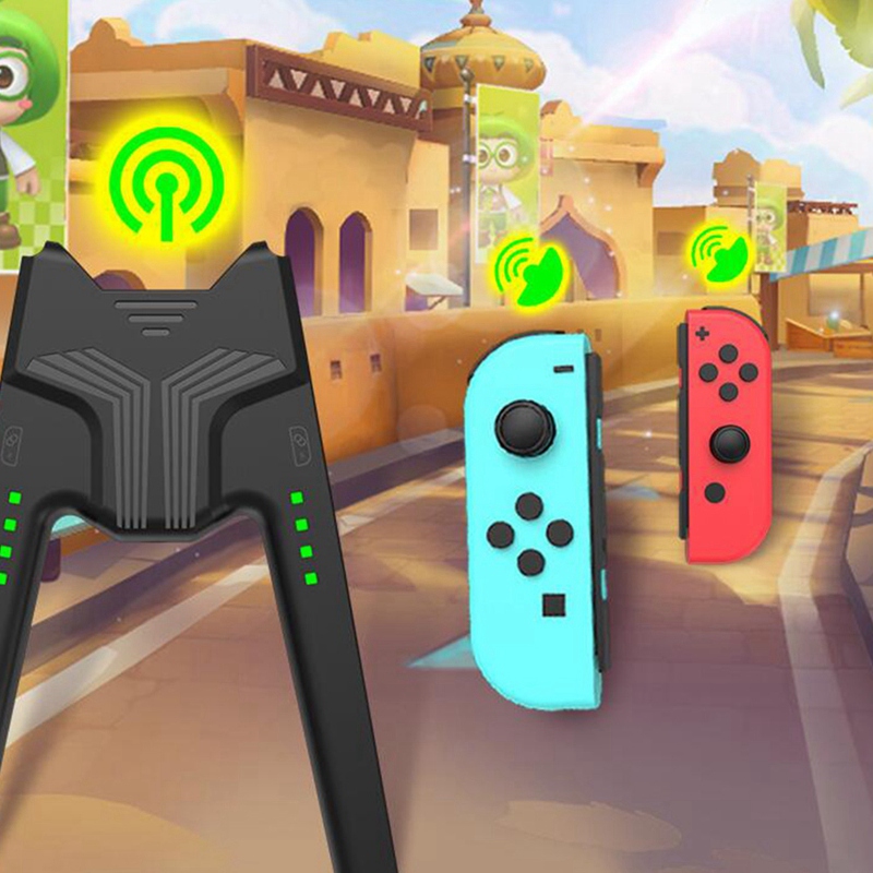 Aolion Charging Station Charger for Nintendo Switch Joycon Gaming Grip Handle Controller for Nintendo Switch JoyCon Stand Holder