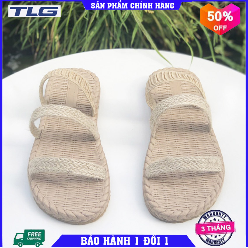 Dép lê cói nữ  Đồ Da Thành Long TLG 21436