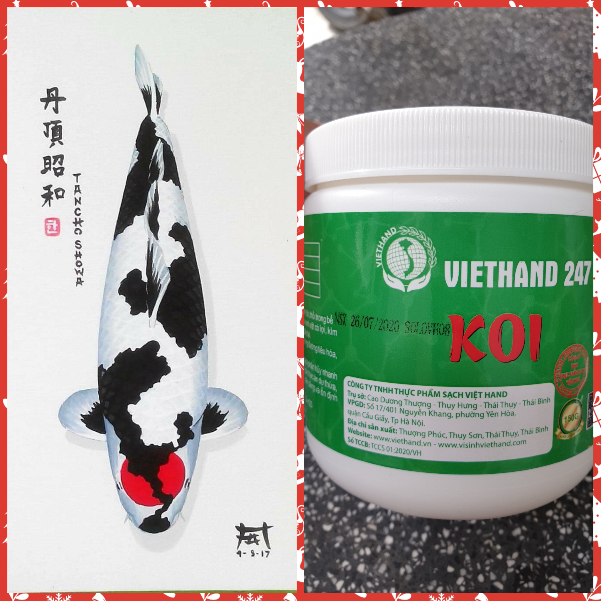 [HCM]Men vi sinh hồ cá  VIETHAND 247