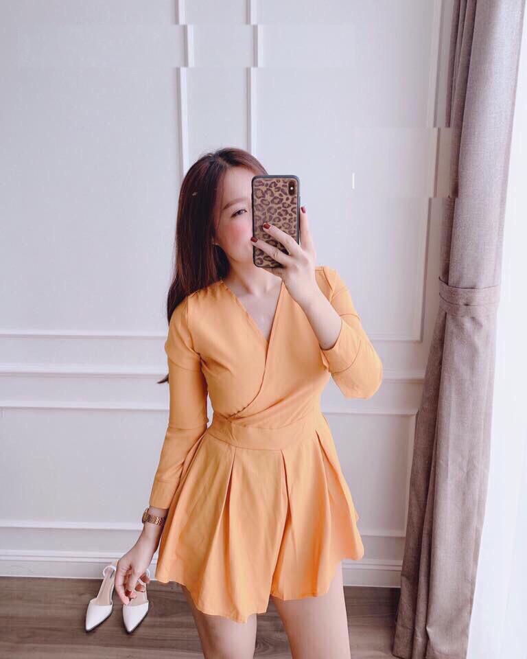 Đầm  Nữ Xòe Xếp Ly  Thời Trang Kiểu Mới Sgr Đ64