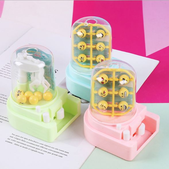 Bộ đồ chơi máy gắp bóng mặt cười Emoji MINI  [ĐỒ CHƠI TRẺ EM]