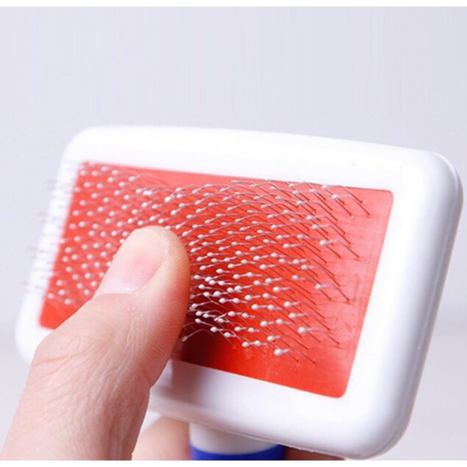 Lược gỡ rối lông chó mèo bản vuông
