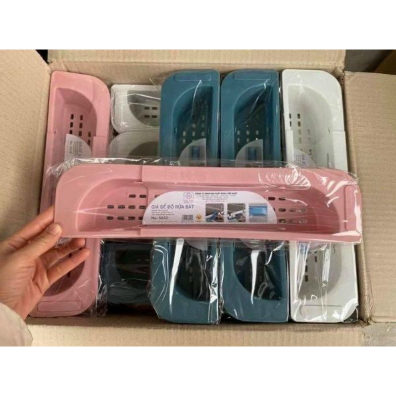 Giá kệ để đồ rửa bát kèm thanh để khăn lau