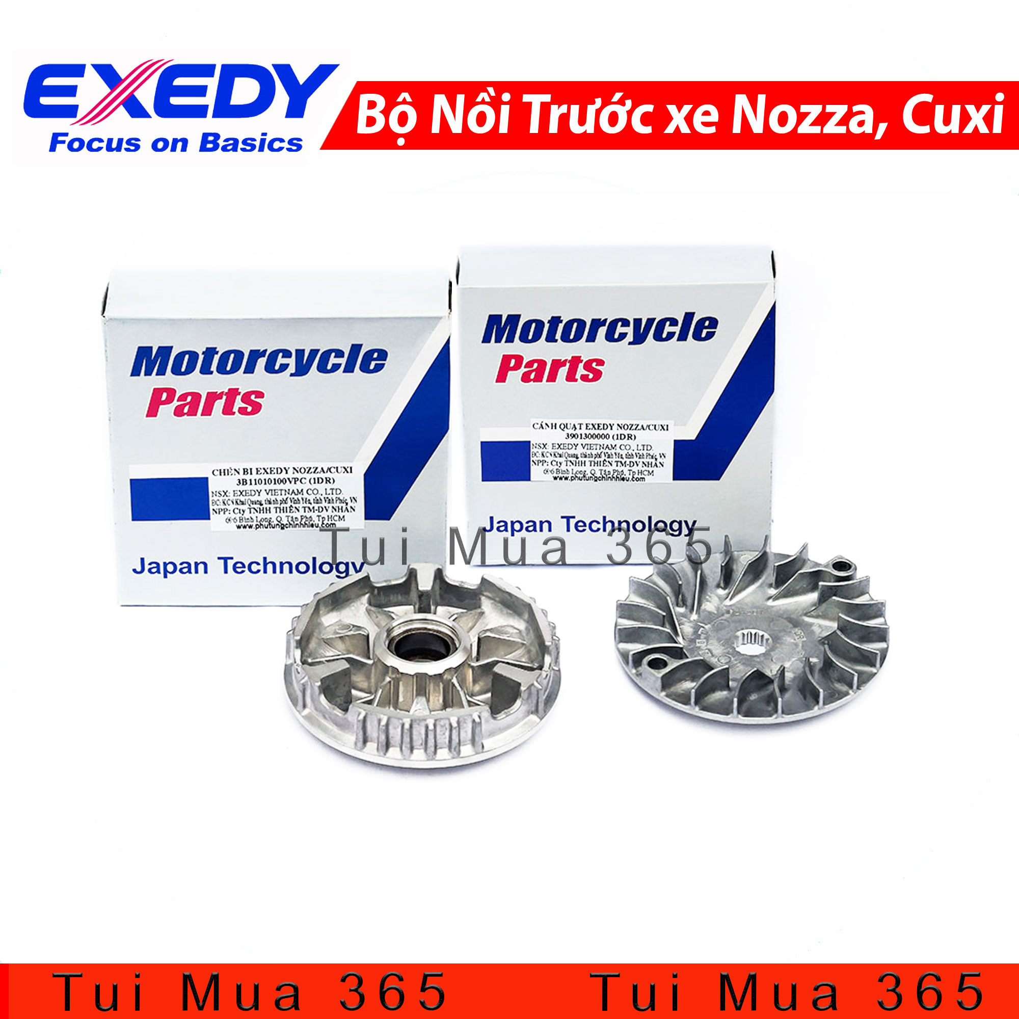 [HCM]Combo Nồi Trước Exedy cho Nozza Cuxi