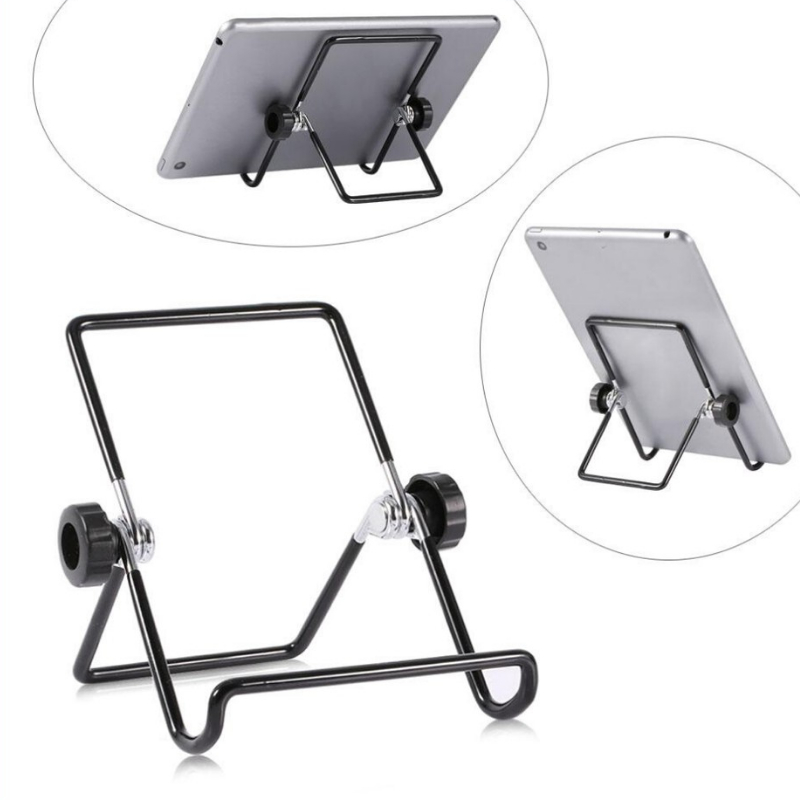 Giá Đỡ Ipad Khung Sắt Chắc Chắn, Thiết Kế Xoay 360 Xếp Gọn Dễ Dàng,Tăng Giảm Độ Nghiêng. 000100