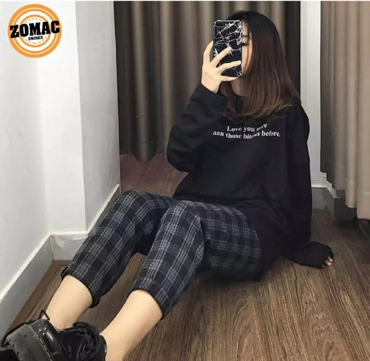 Quần Baggy  Lưng Thun 2 Size 45-55KG