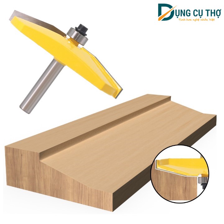 Mũi phay huỳnh ván vát tủ bếp vàng MUWANG