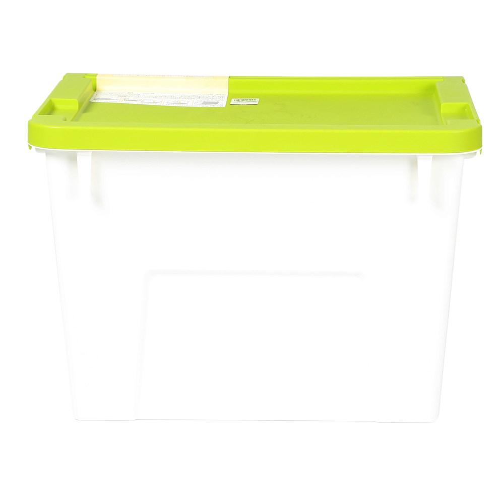 TV- Hộp nhựa nắp trượt cỡ trung M màu Xanh Cốm | Topvalu Plastic Sliding Lid Box M