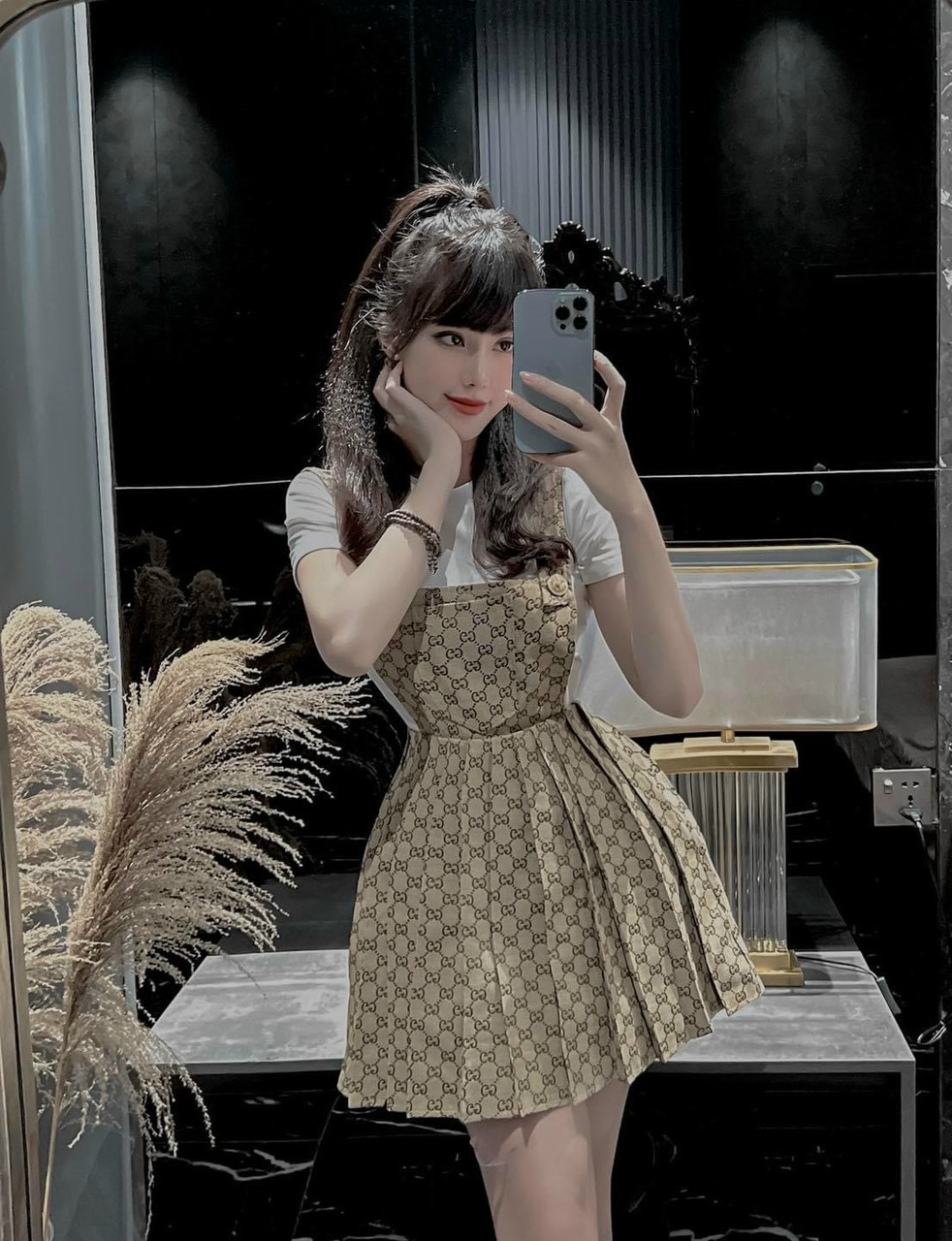 Set yếm kèm áo - chất liệu áo borip , yếm kaki - thiết kế kiểu dáng năng động , cá tính , trẻ trung