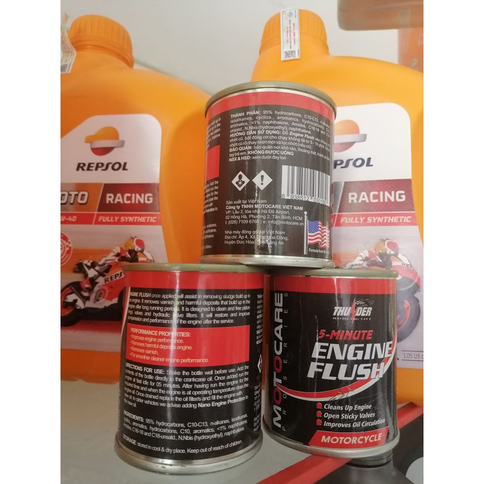 [HCM]Súc Động Cơ Thunder Engine Flush