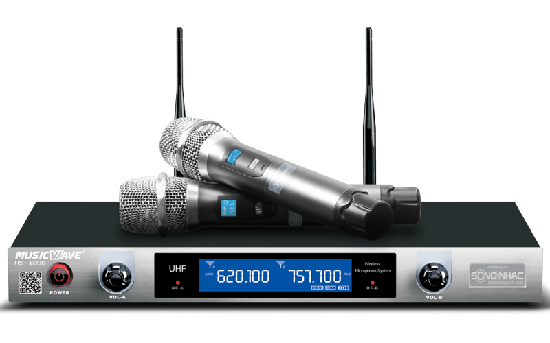 [HCM]Bộ micro không dây Music Wave HS-1080