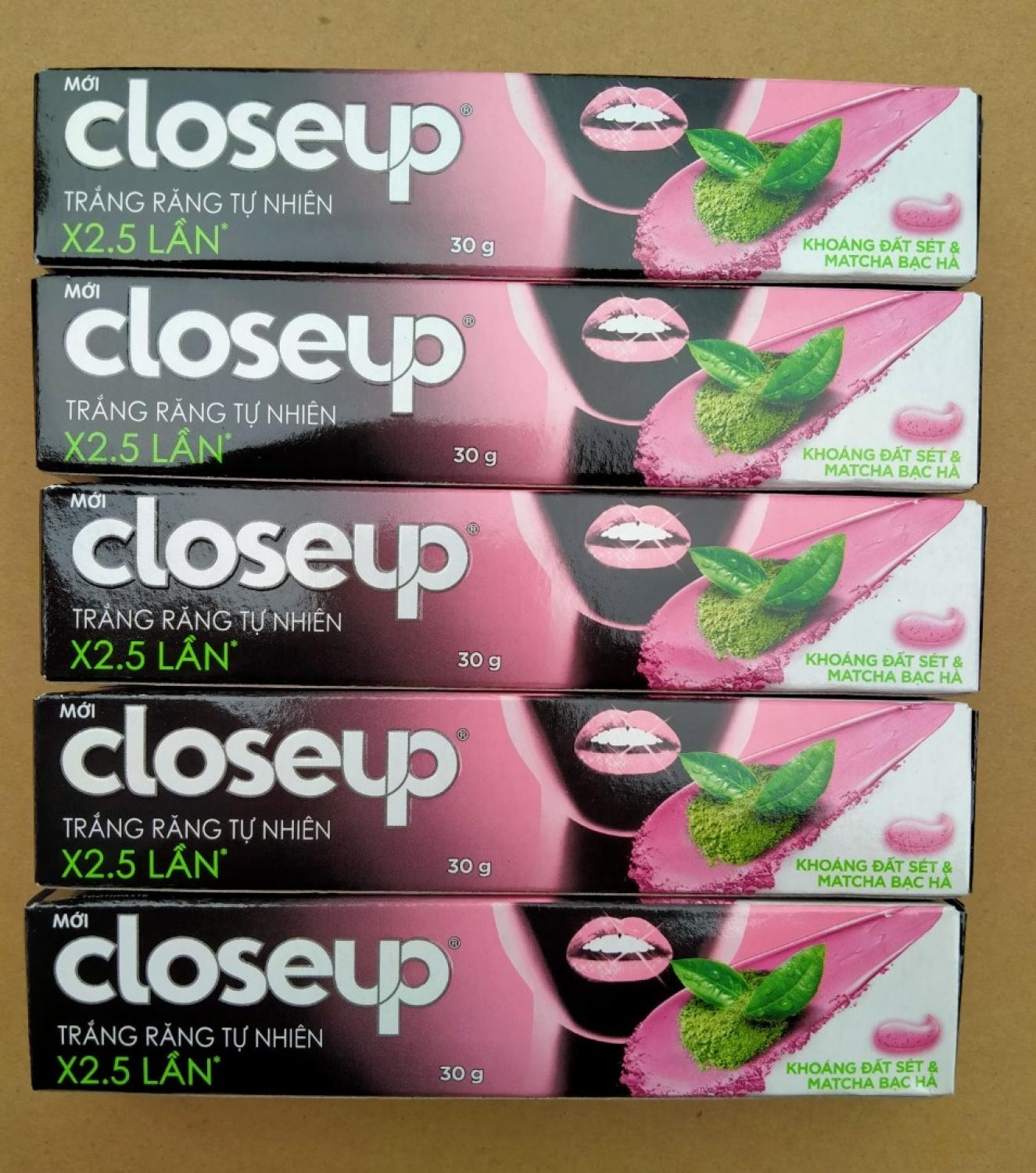 ( Mini 30g/tuýp ) 5 tuýp Kem đánh răng closeup 30g