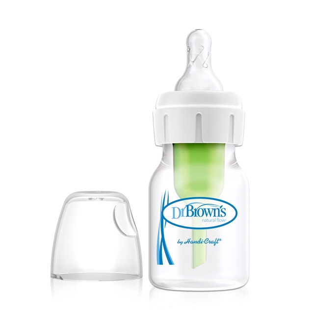 SET 2 BÌNH SỮA DR BROWN'S OPTION CỔ THƯỜNG CHỐNG SẶC 60ML.