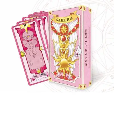 mini - Hộp Bài ảnh thẻ The Clow Cardcaptor Sakura anime chibi quà tặng xinh xắn dễ thương