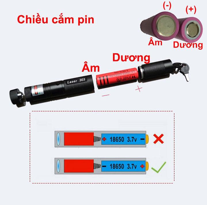 ĐÈN PIN LASER 303