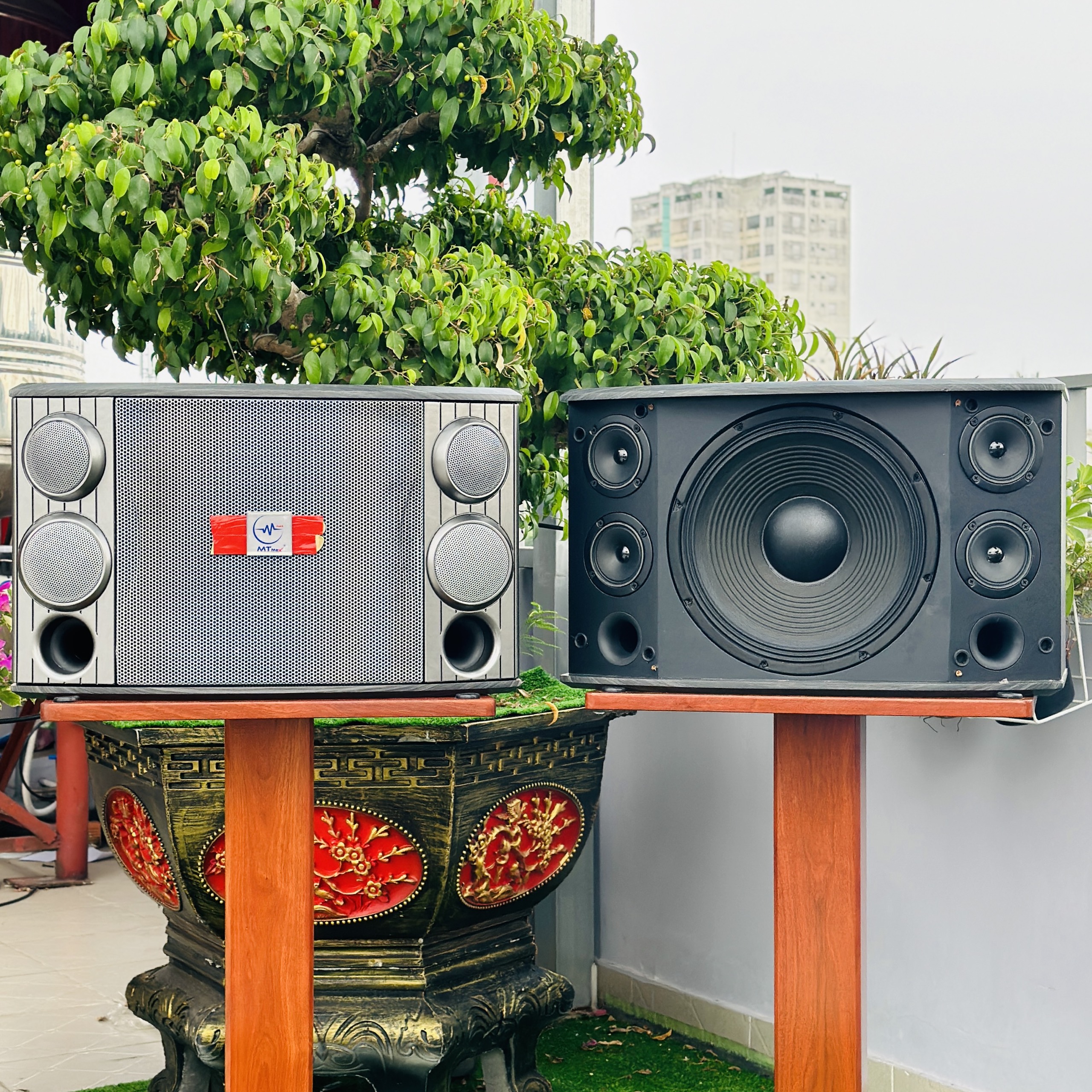 Loa karaoke 3 tấc bmb 2000se loa karaoke bass 30cm - 3 đường tiếng - 1 bass 2 treble 2 mid - hàng nhập khẩu loại 1 bảo hành 12 tháng - mtmax