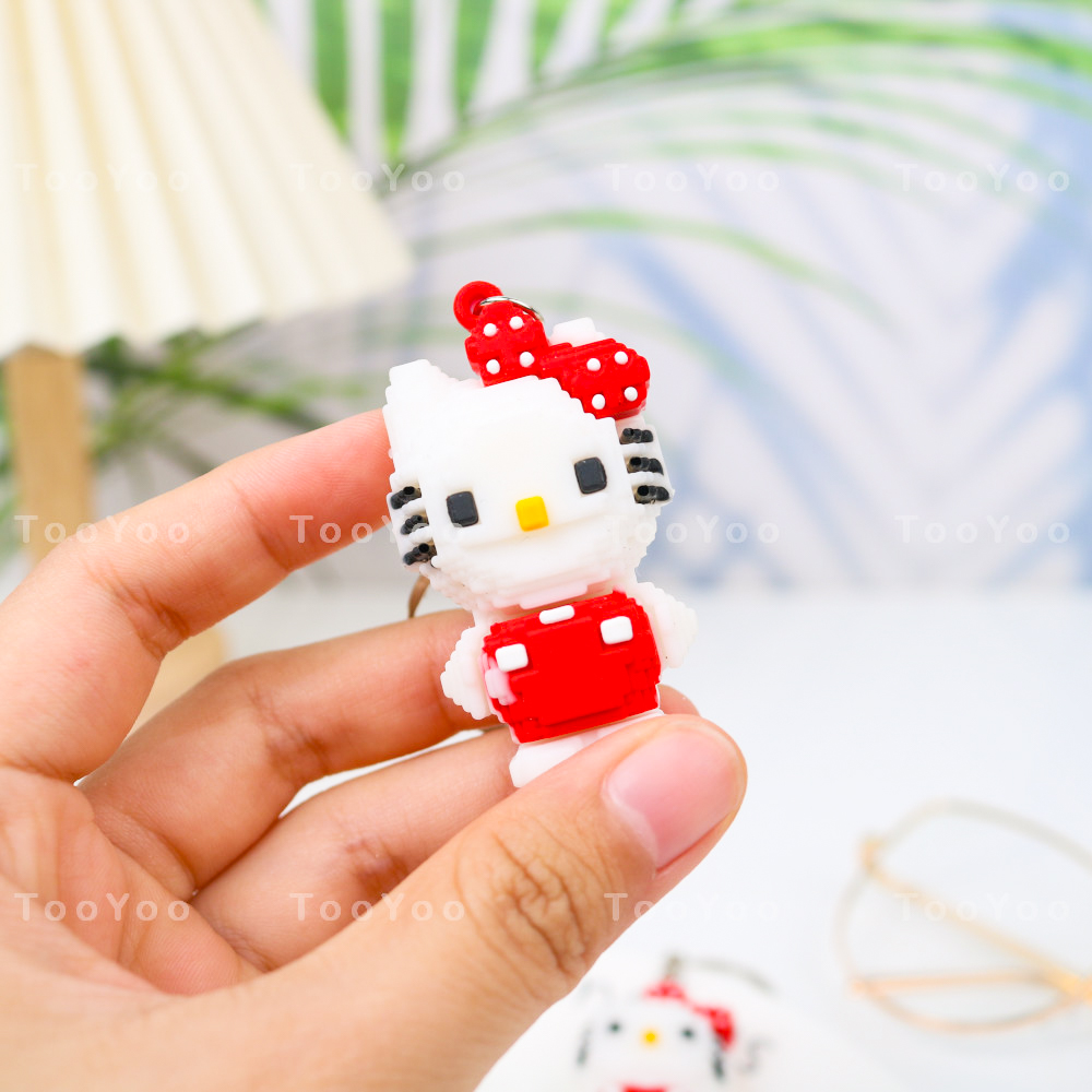 Móc khóa mini Hello Kitty dễ thương cute TooYoo BK00155