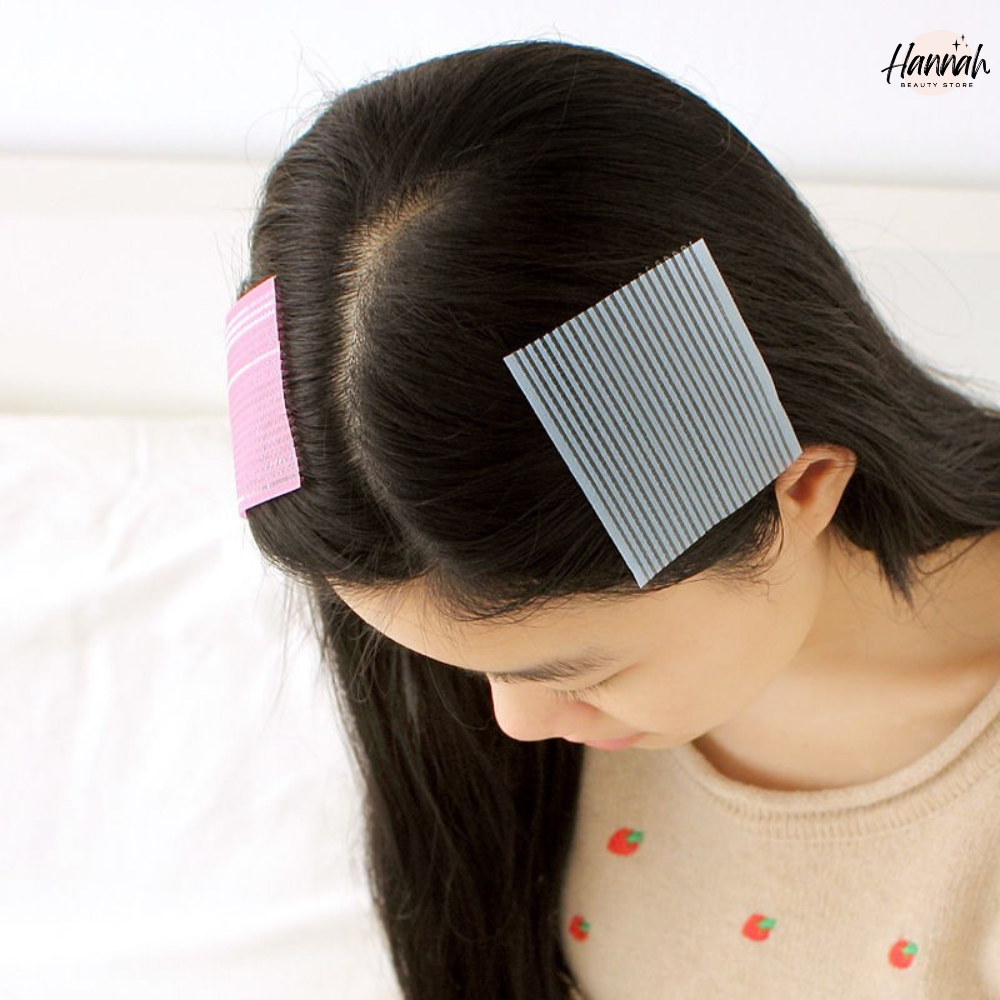 Set 2 miếng dán tóc mái miếng dán tóc con