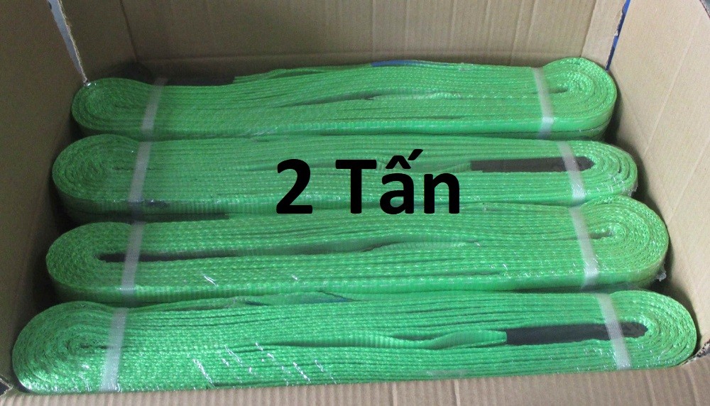 Dây cáp vải cẩu hàng 2 Tấn x 3 mét