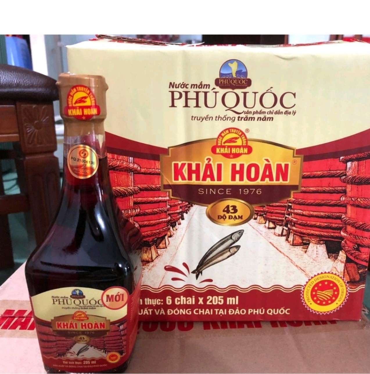 Nước mắm khải hoàn đặc sản phú quốc - hương vị truyền thống