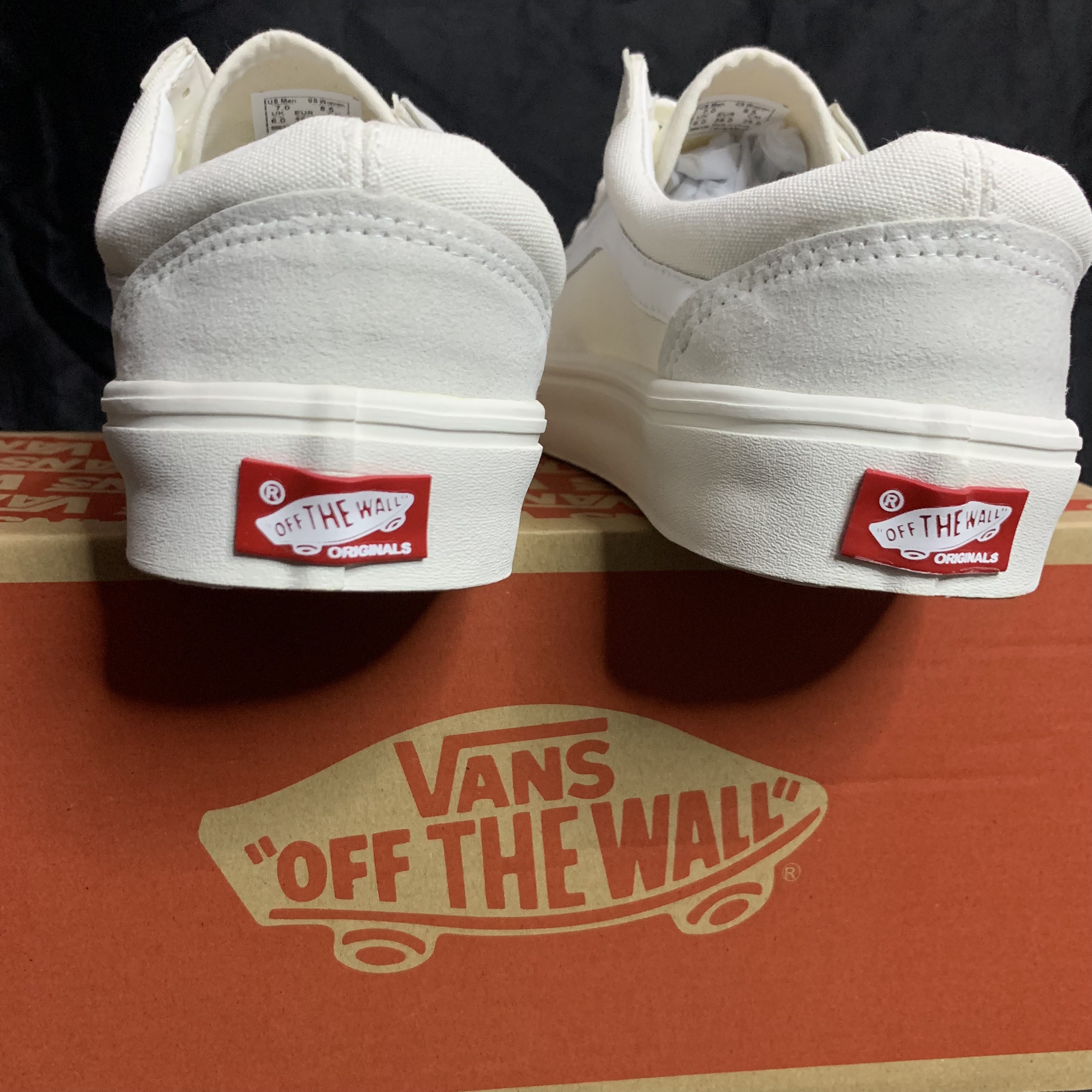 Giày Vans Vault Trắng Cao Cấp Full Box