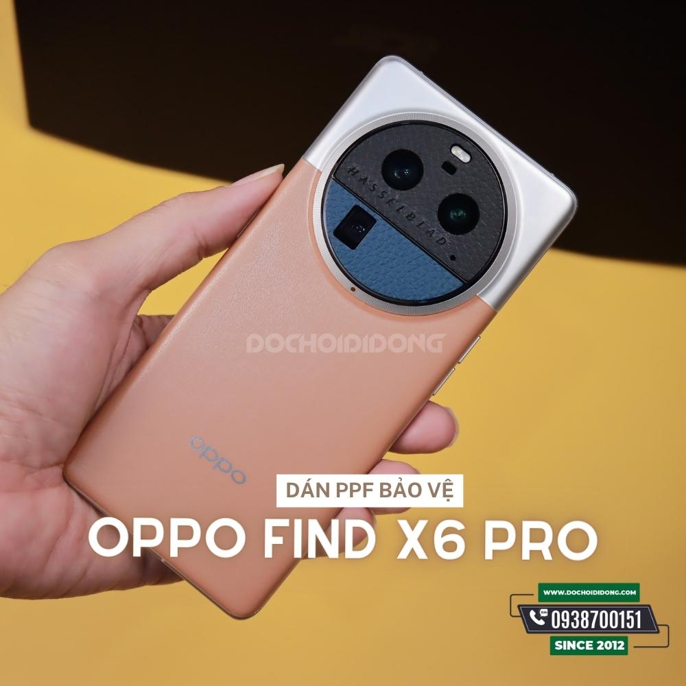 Miếng dán ppf hydorgen oppo find x6 + x6 pro trong, nhám, đổi màu cao cấp