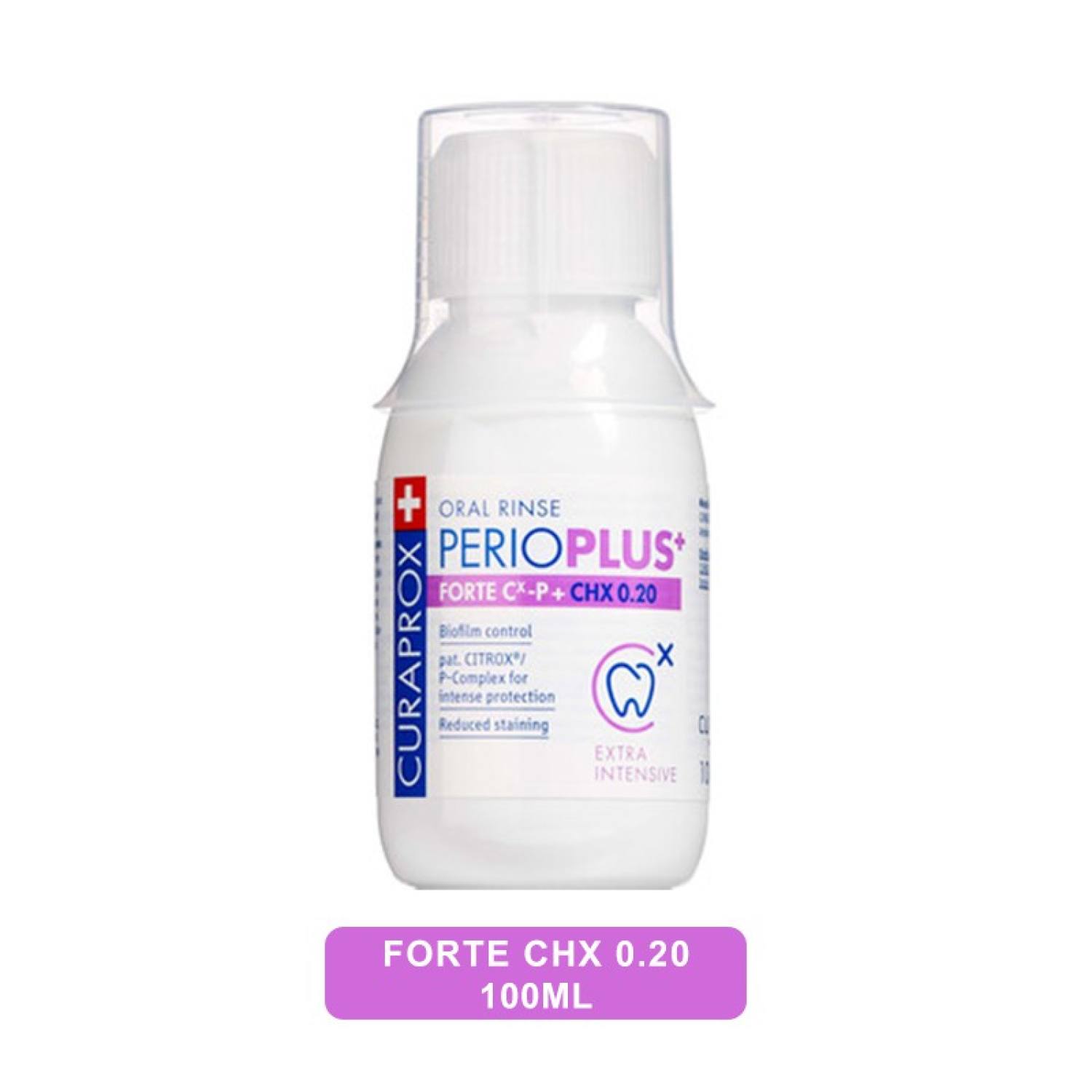 [VIÊM LỢI-VIÊM NƯỚU, NHA CHU] Nước súc miệng sát khuẩn Curaprox Perio Plus 10ml 200ml
