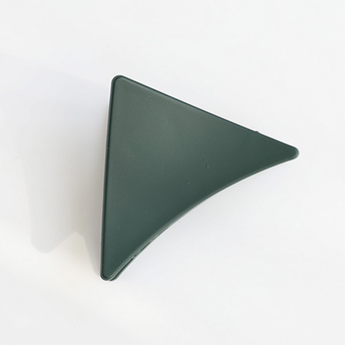 Kẹp tóc tam giác Acrylic màu trơn