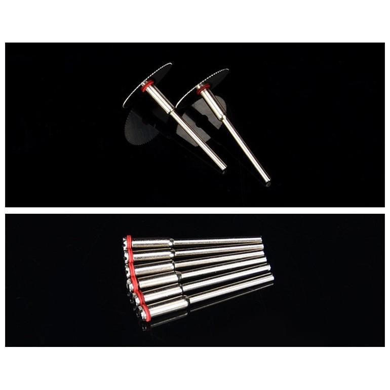 Bộ 10 Lưỡi cắt răng cưa 25mm ( cán 2pcs, Lưỡi cắt răng cưa 10pcs )
