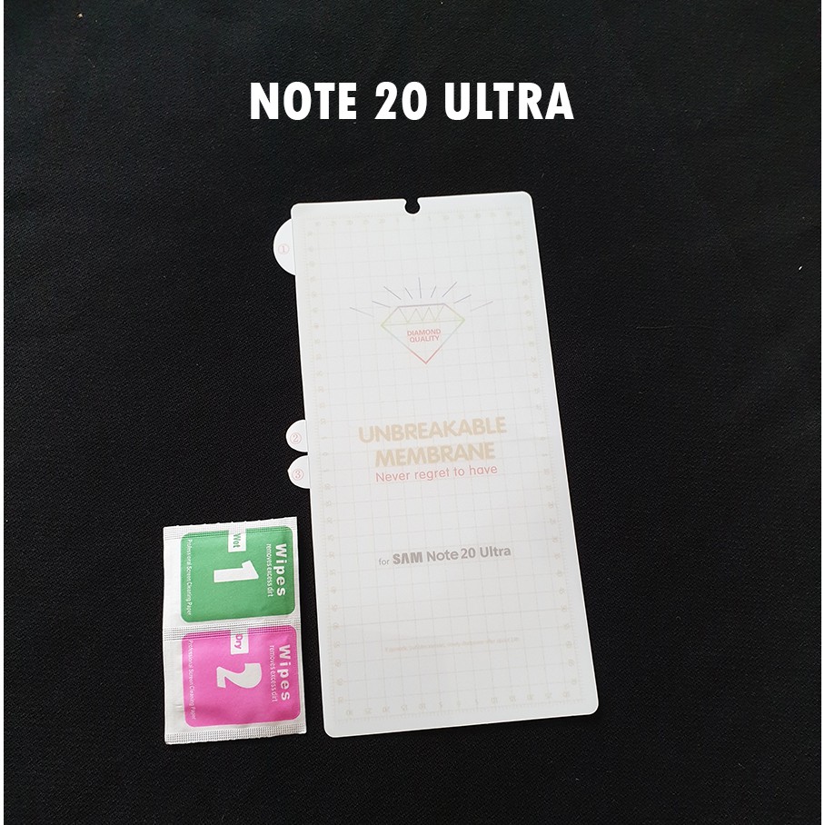 Miếng dán PPF Note 20 Ultra chống xước màn hình mặt trước