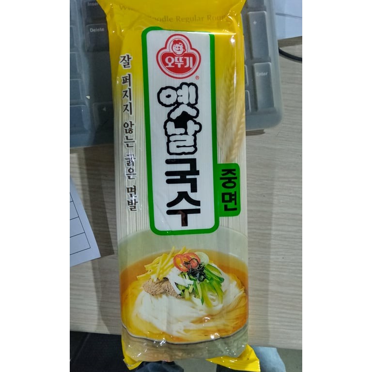 Mì Sợi Trung Ottogi Hàn Quốc 500G (Mỳ Lạnh, Mỳ Trộn, Mỳ Tương Đen)