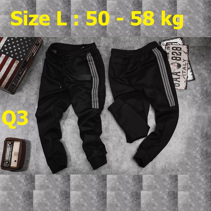 SALE - Q3 - Quần jogger thể thao nỉ nam nữ Umi Quần thun dài(40-86kg) Form Chuẩn thời trang phong cách năng động trẻ trung dễ phối đồ