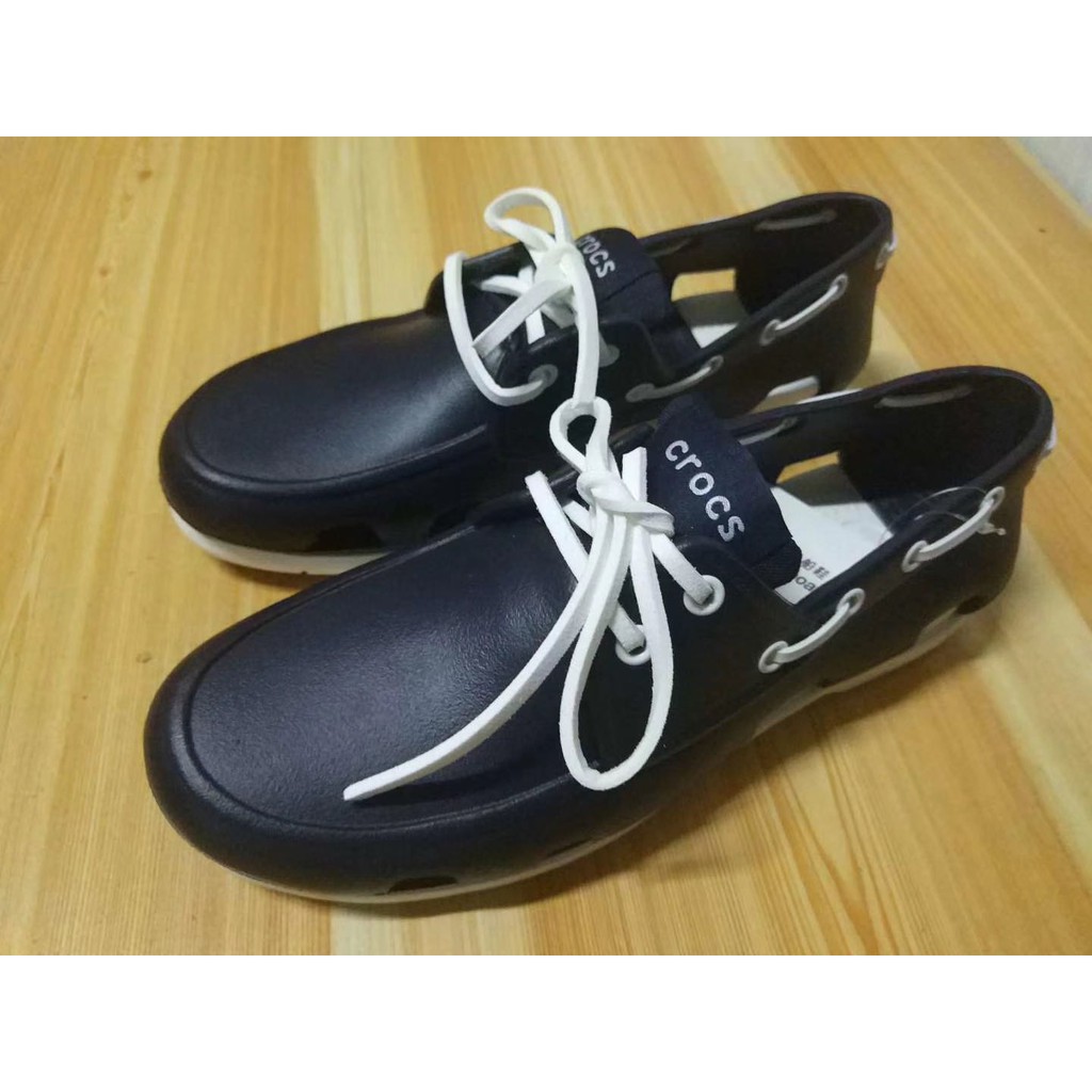 Giày Crocs Cột Dây Phong Cách Cổ Điển Cho Nam 206338