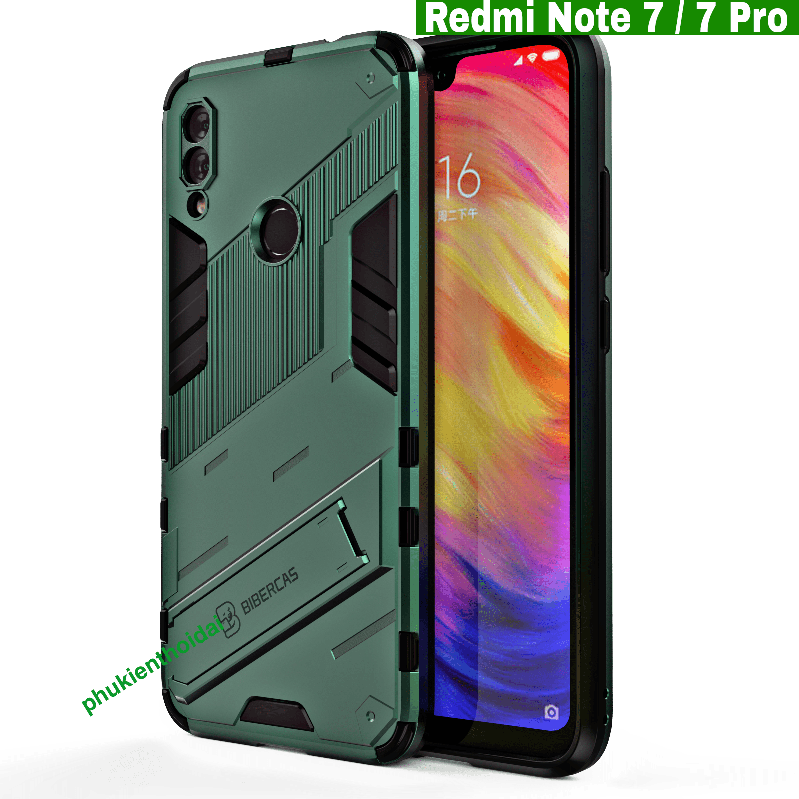 Ốp lưng Redmi Note 7 / Note 7 Pro Iron Man Ver 2 chống sốc thời trang cao cấp