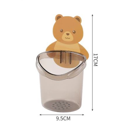 Côc Dán Tường Hình Gấu Đa Năng