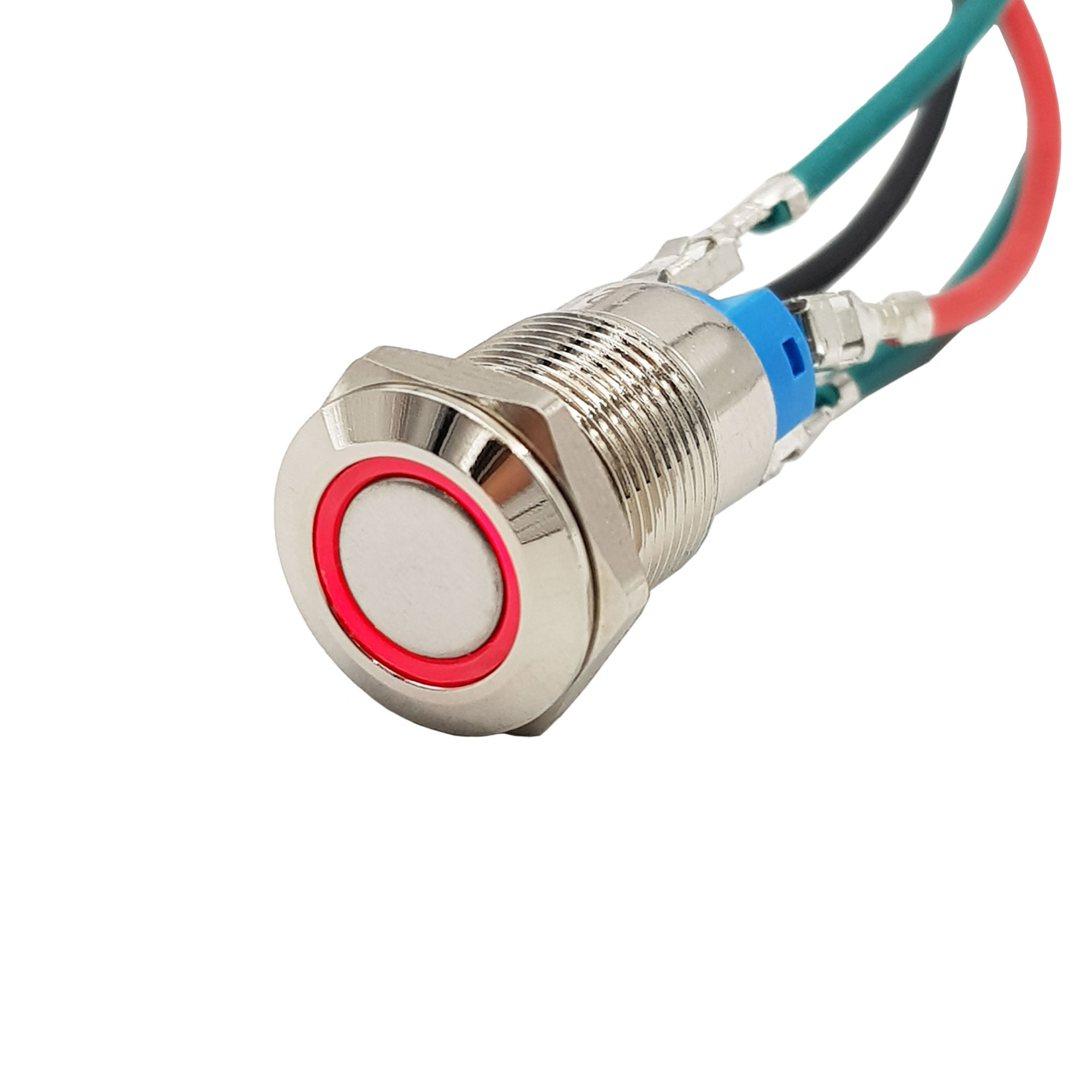 Nút nhấn tự giữ kim loại 12mm
