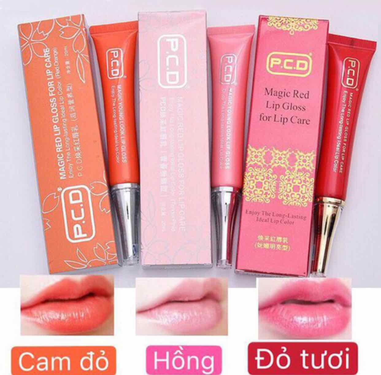 [Chuẩn Auth] Son Dưỡng PCD Kích Màu Sau Xăm