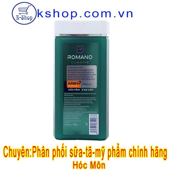 [HCM]Sữa tắm Romano Classic chai 150g