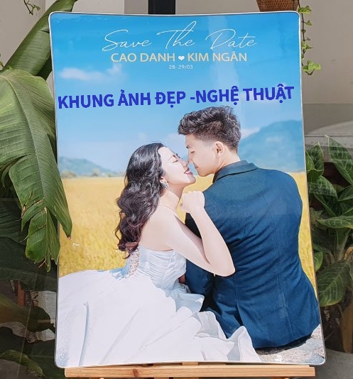 Ảnh ép gỗ kích thước 50x70cm