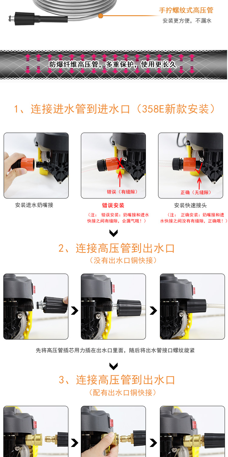 Cút nối nhanh máy rửa xe