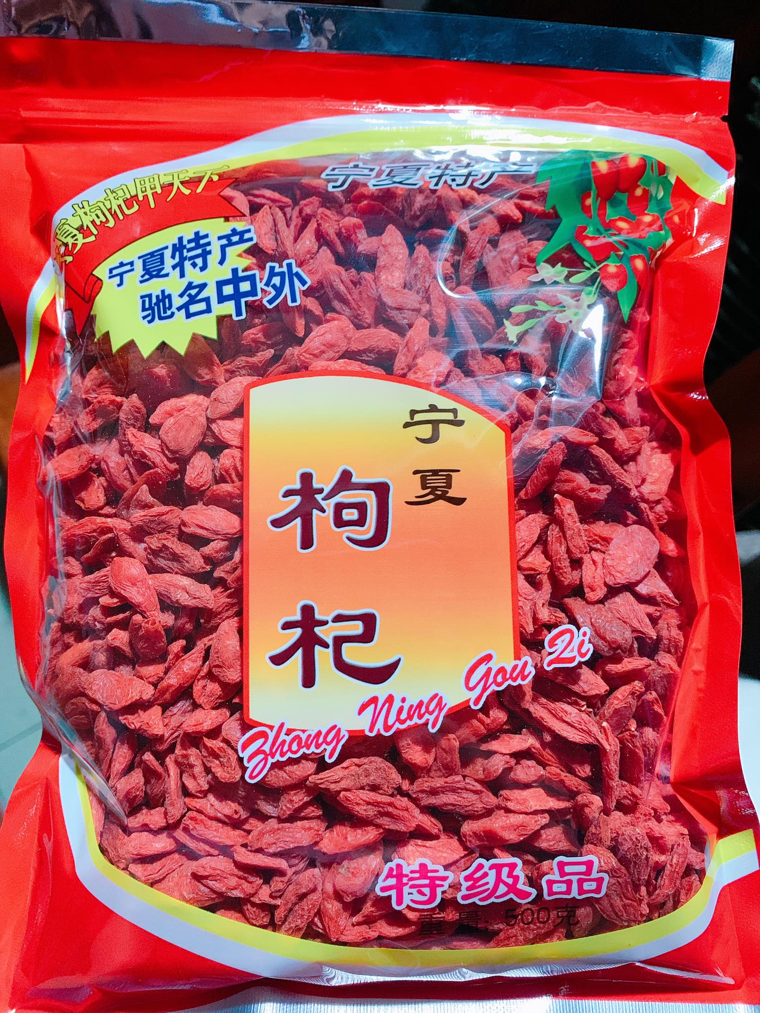 Kỷ tử đỏ Ninh Hạ 500g