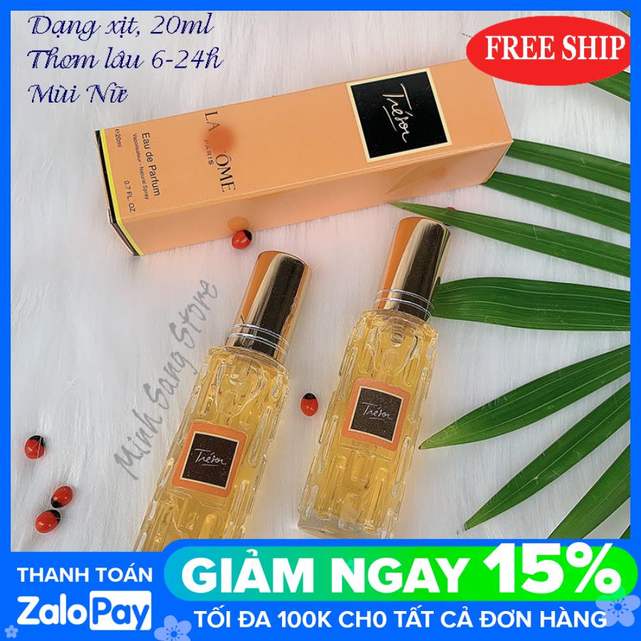 [HCM]COMBO 2 NƯỚC HOA NỮ LACOME THÁP MINI 20ML LƯU 6-12H