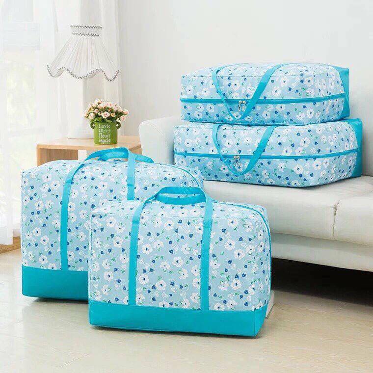 Set 3 túi đựng chăn màn quần áo, có quai sách