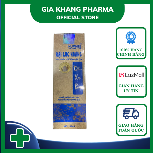 Dầu Xoa Bóp Đại Lực Hoàng - Hỗ Trợ Xương Khớp Nhanh Hiệu Quả