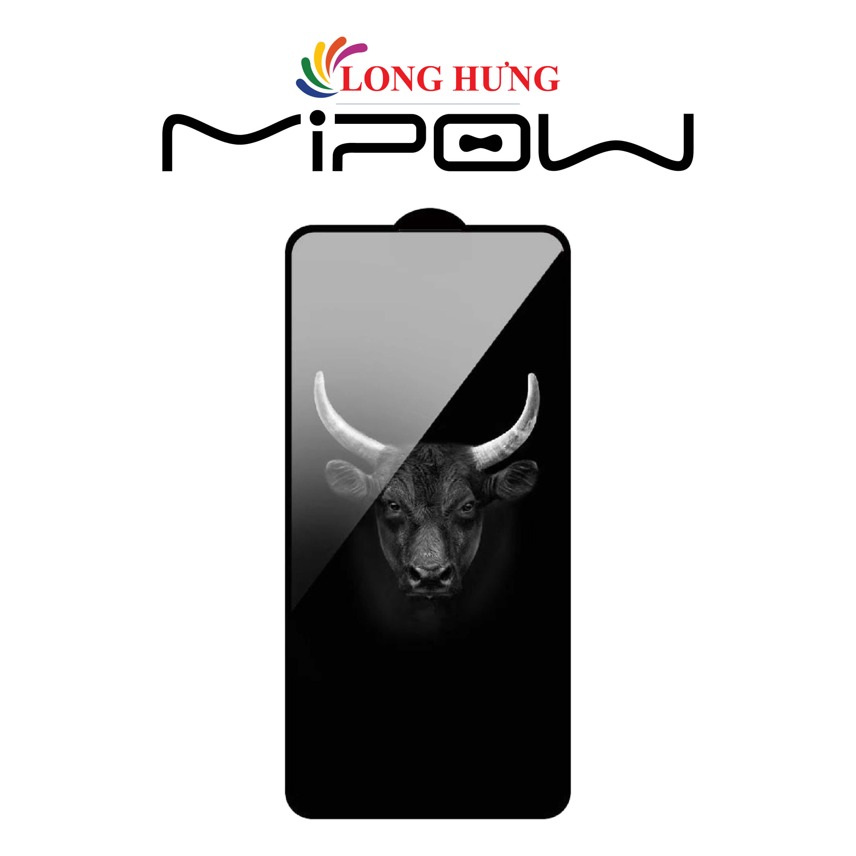 Dán màn hình cường lực Full viền MiPow Kingbull Premium-Silk dành cho iPhone 15 Pro Max/15 Pro/15 Plus/15/14/13 - Hàng chính hãng - Bảo vệ khỏi va đập và trầy xước, cường lực siêu cứng 9H, thiết kế mỏng, trong suốt