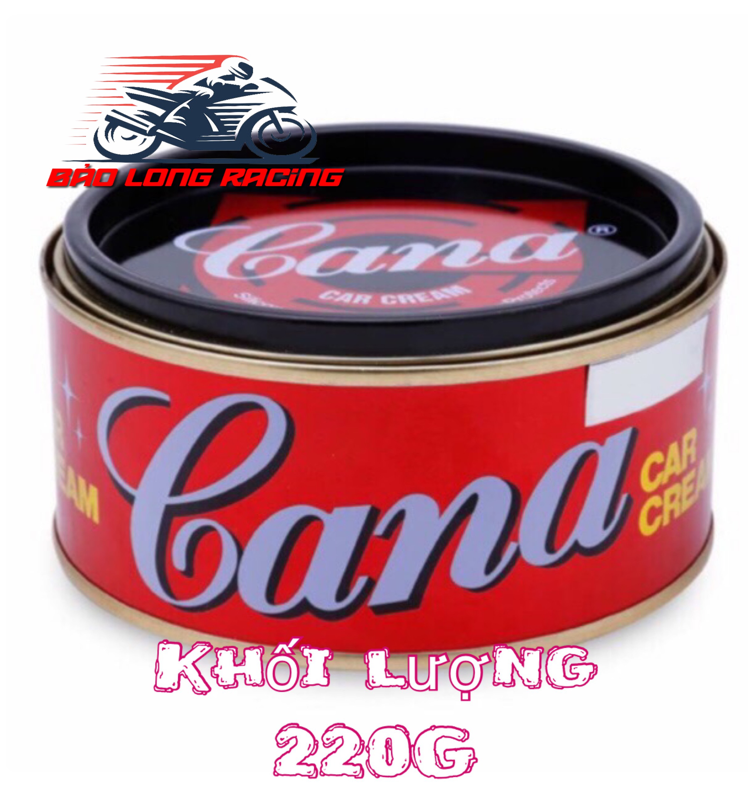 Kem đánh bóng CaNa 220G phụ kiện xe máy