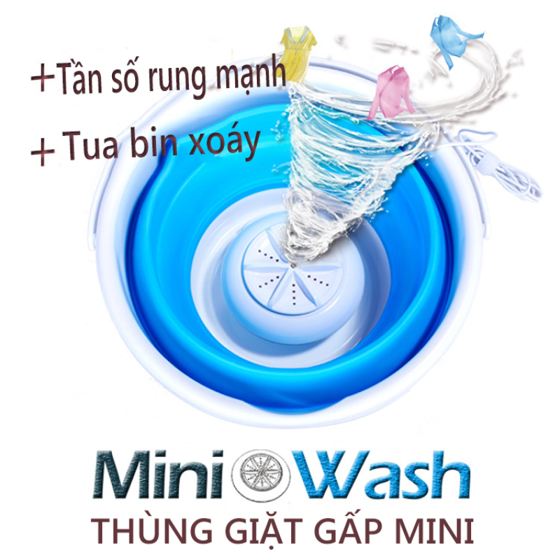 Bảng giá Thùng giặt máy giặt mini có thể gấp gọn tua bin xoáy tiếng ồn thấp máy giặt cỡ nhỏ mini Tops Market Điện máy Pico