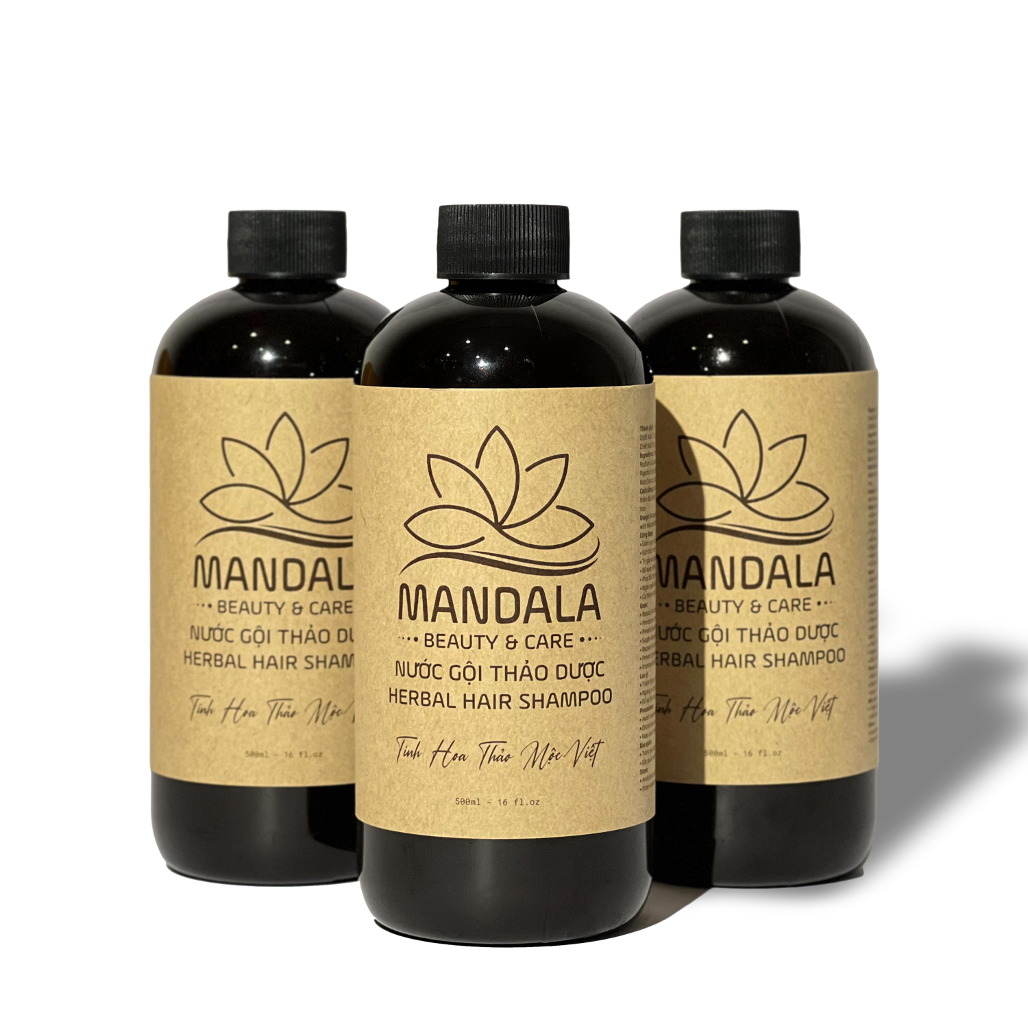 Nước Gội Thảo Dược Mandala Chăm Sóc Tóc, Mượt Tóc  Kích Thích Mọc Tóc Dày Bồng