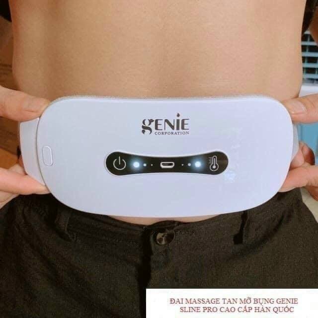 [Hoàn Tiền 8%]Combo Đai Massage Genie + Gel tan mỡ bụng Sauna Belly